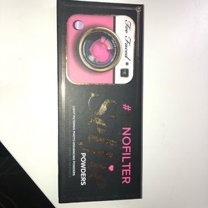 too face no filter face powders⭐️